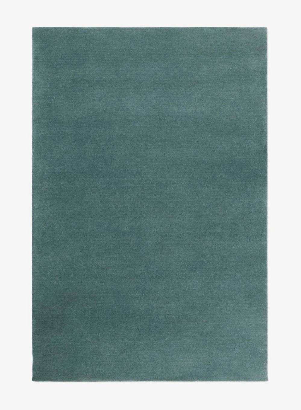 Nordic Knots Grand Pale Green Solid Rug 8×10 ft- Hand Tufted 100% Wool Plush Rug