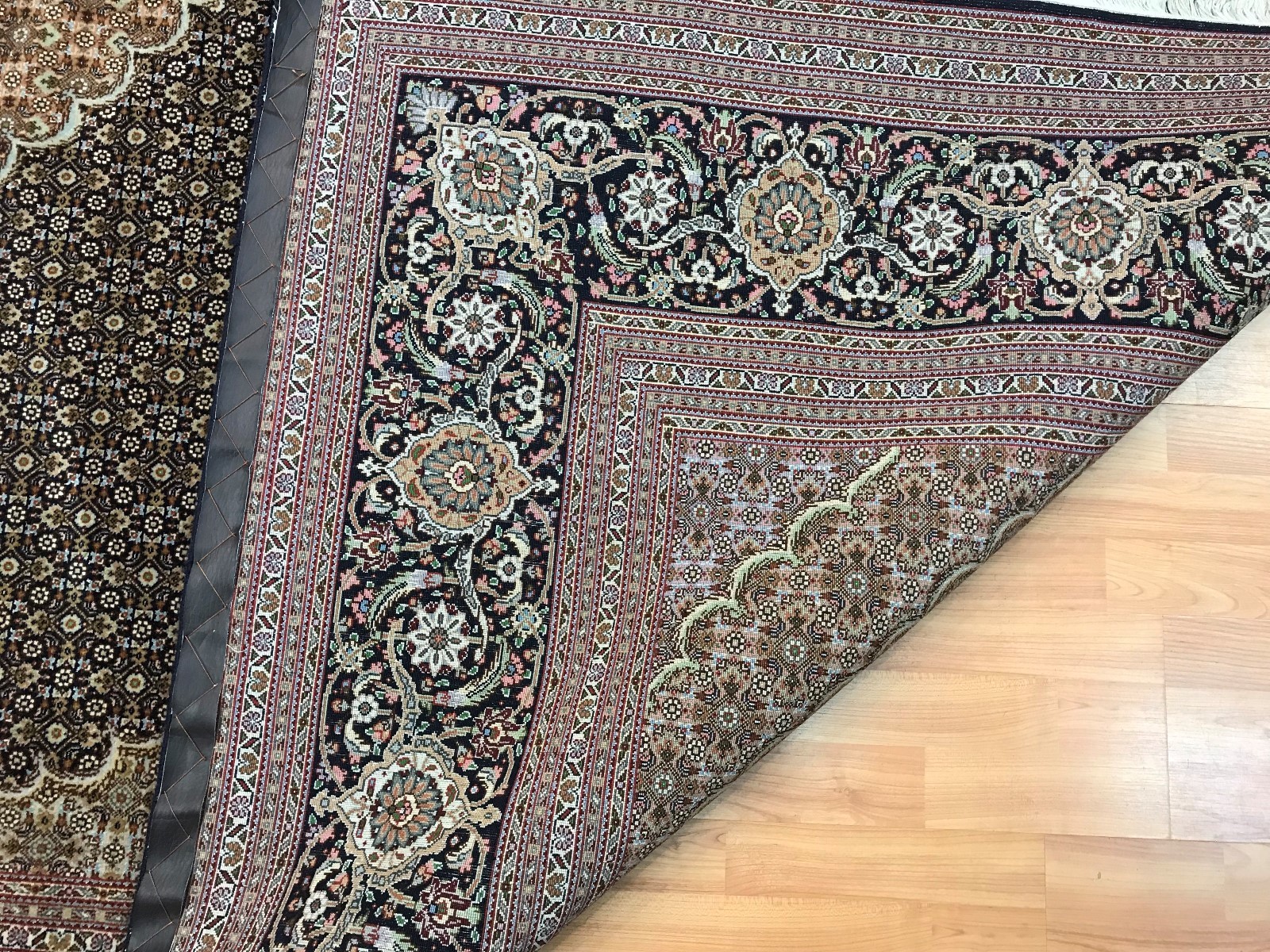 8’4″ x 11’7″ Turkish Oriental Rug – 60 Raj – Hand Made – Wool & Silk Pile