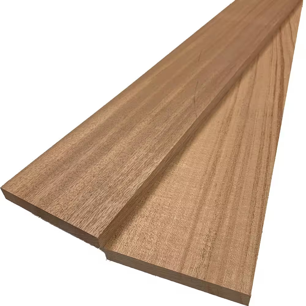 1 In. X 6 In. X 8 Ft. African Mahogany S4S (2-Pack)