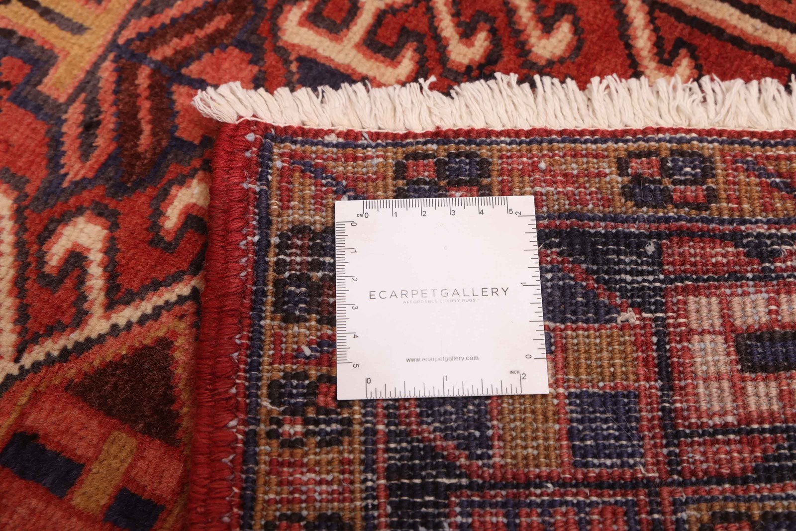 Vintage Hand-knotted Runner Rug 3’4″ x 14’9″ Traditional Oriental Wool Carpet