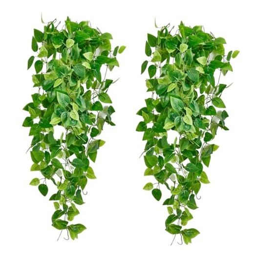 Fake Hanging Plants Vines(pcs)for Room Decor, Artificial Ivy Greenery 2