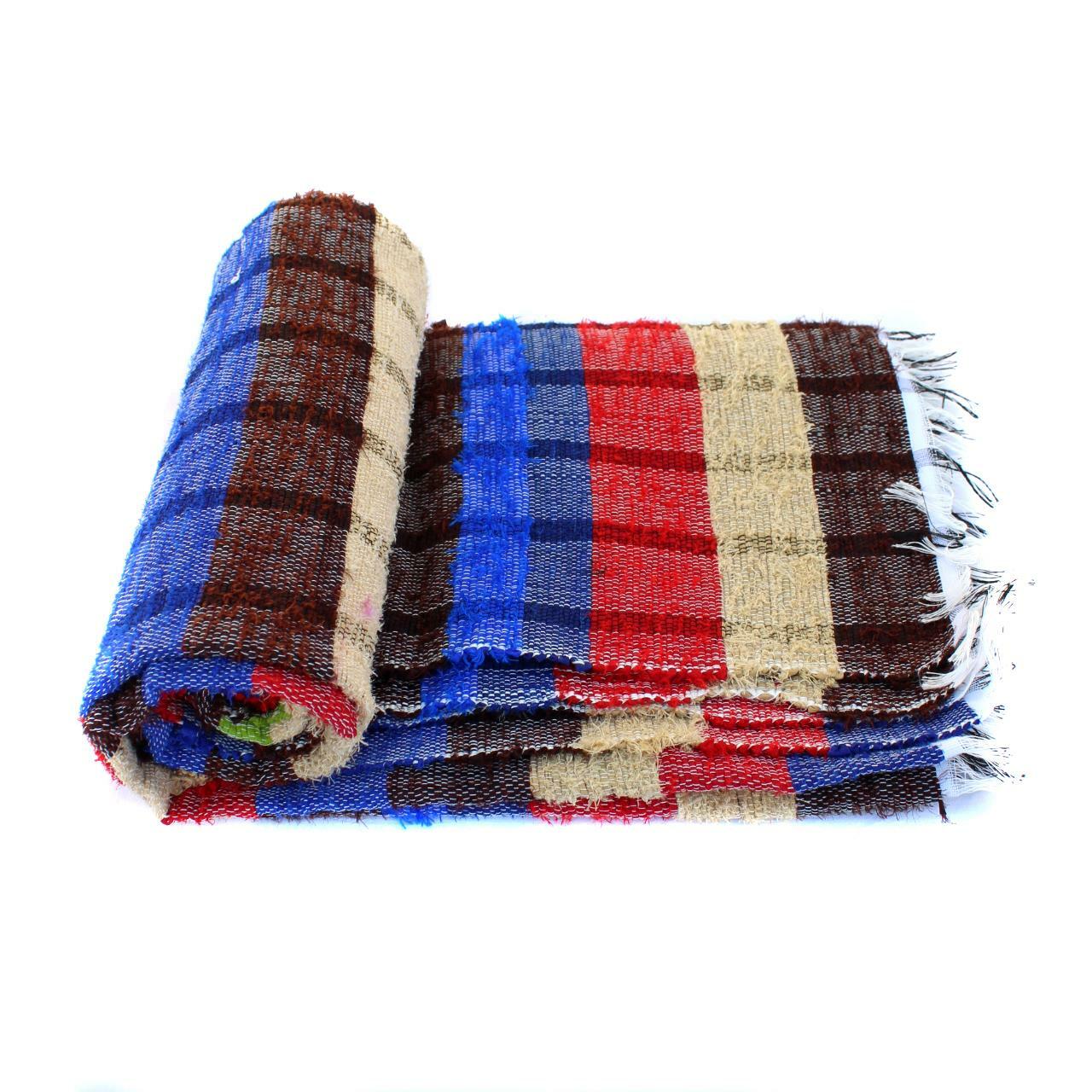 4X6 New Design Rectangular Woven Chindi Rag Rug Handmade Carpet Gypsy Mat Aa