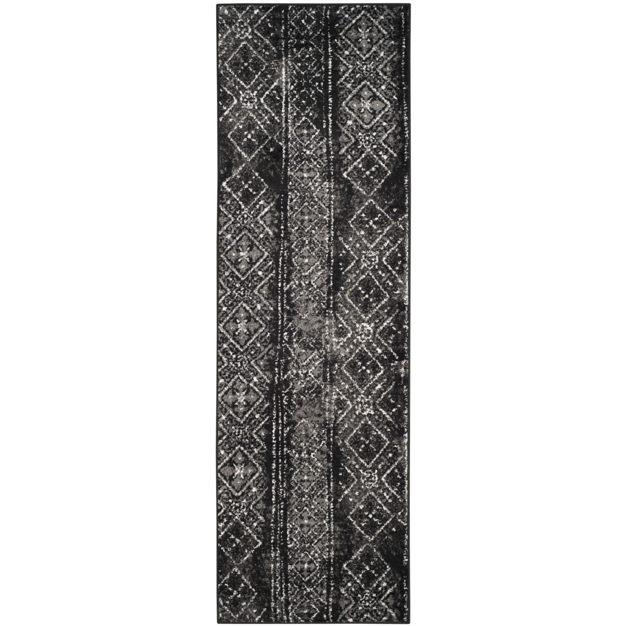SAFAVIEH Adirondack Collection ADR111C Black / Silver Rug