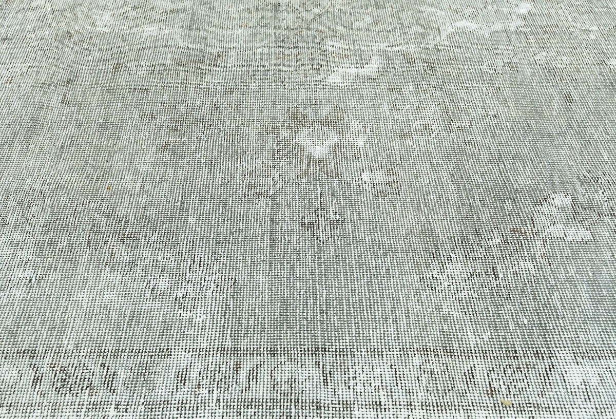 9’8X12’3 ft Antique Distressed Oriental Rug Vintage Floral Stone-Washed Carpet