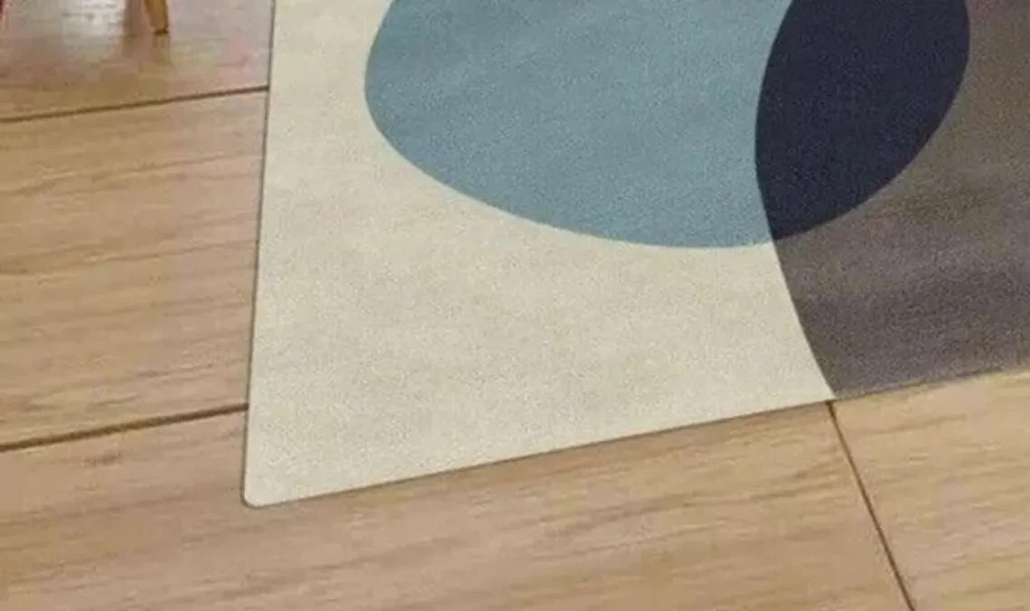 Hand Tufted Abstract Wool Area Rug, Modern Geometric, Luxury Bedroom Rug Carpet