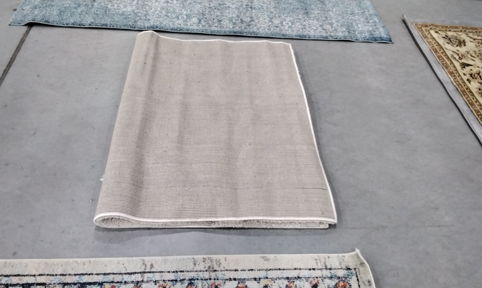 CREME / CREME 4′ X 6′ Back Stain Rug, Reduced Price 1172725723 SG468-1111-4