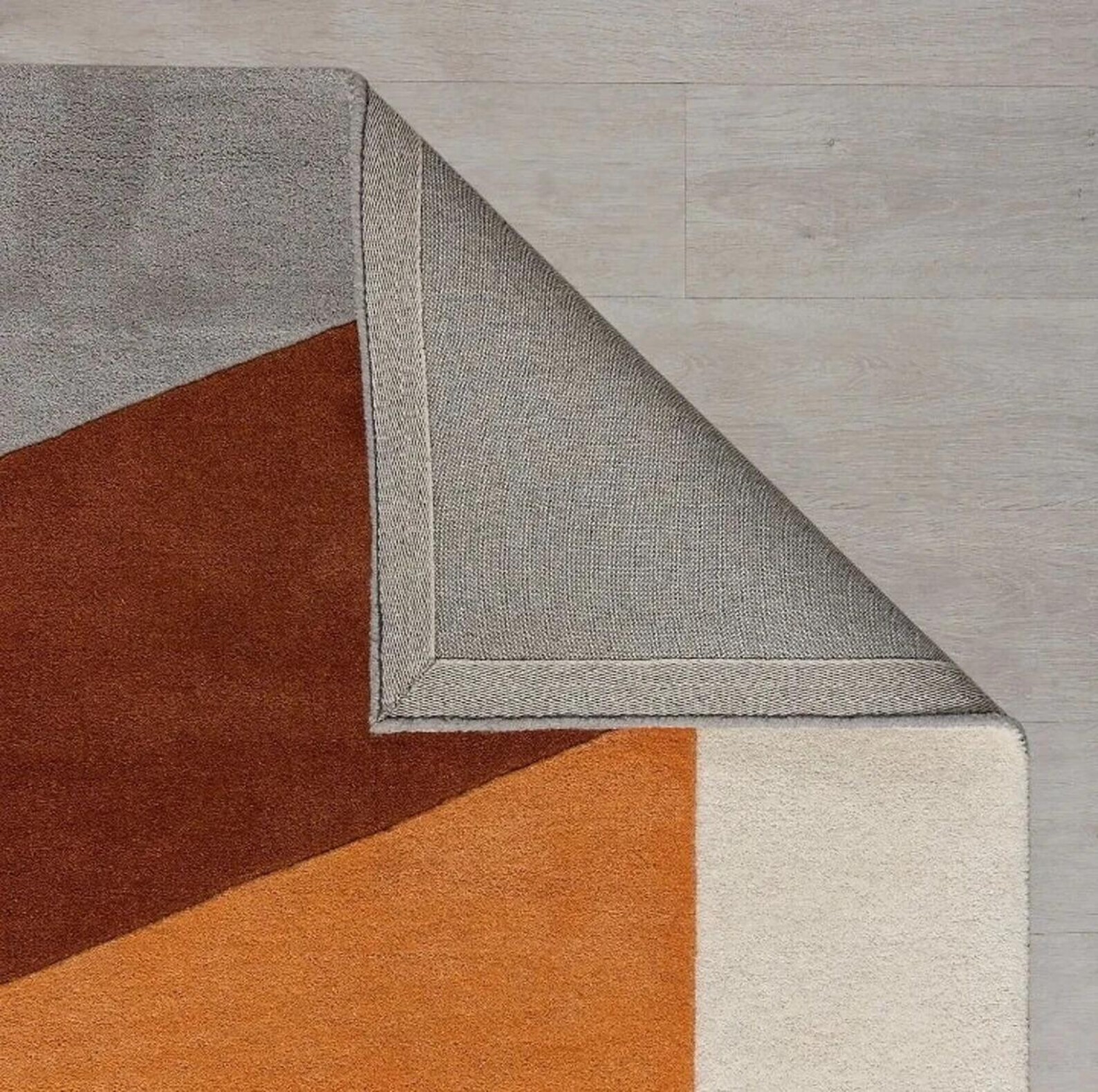 Modern Hand Tufted Geometric Rug Hand Tufted Wool Rug For Living Room hall
