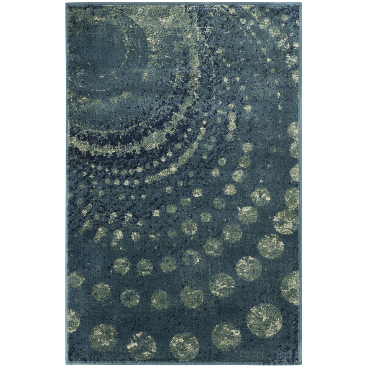 SAFAVIEH Constellation CNV749-2224 Turquoise /Multi Rug