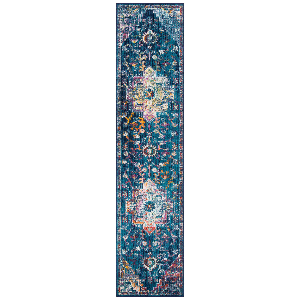 SAFAVIEH Crystal CRS501H Navy / Fuchsia Rug