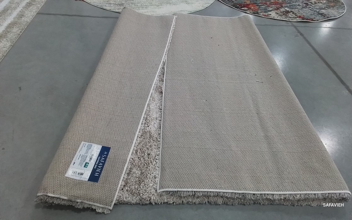 BEIGE 6′-7″ x 9′-6″ Back Stain Rug, Reduced Price 1172806123 SG151-1313-7