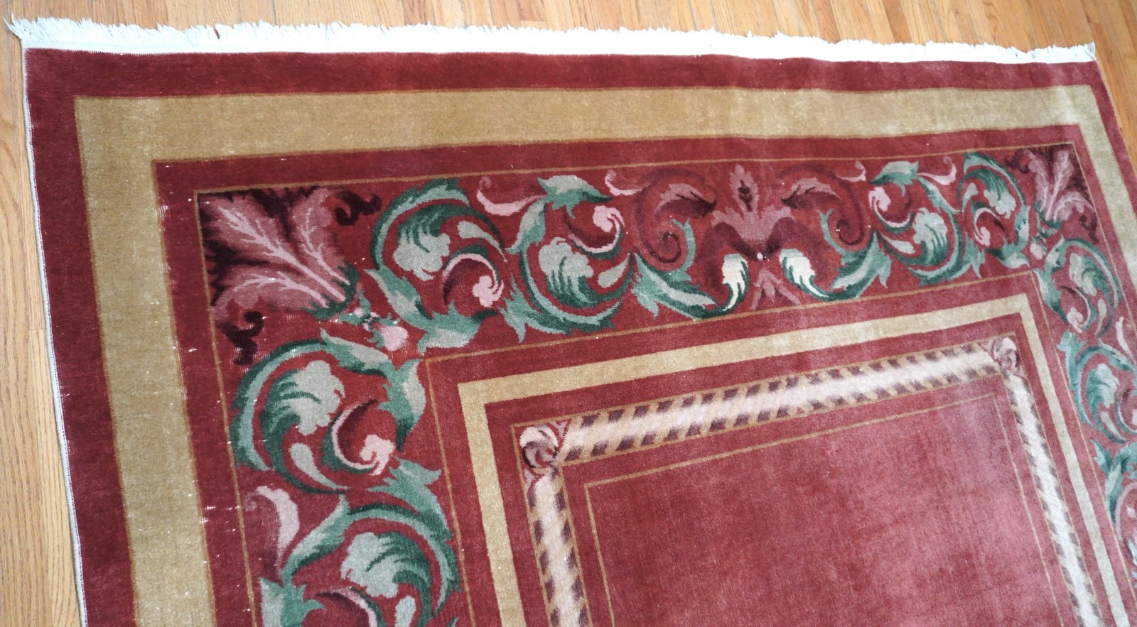 8’4″ x 11’4″ Chinese Tibetan hand knotted Wool Oriental Rug
