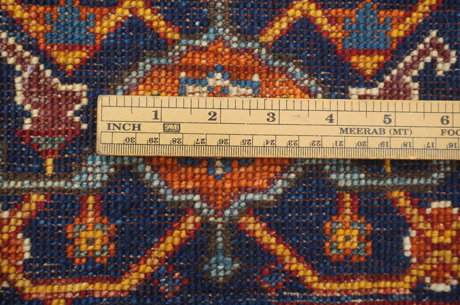 5 x 7 ft Red Bidjar Afghan Hand Knotted Wool Oriental Area Rug