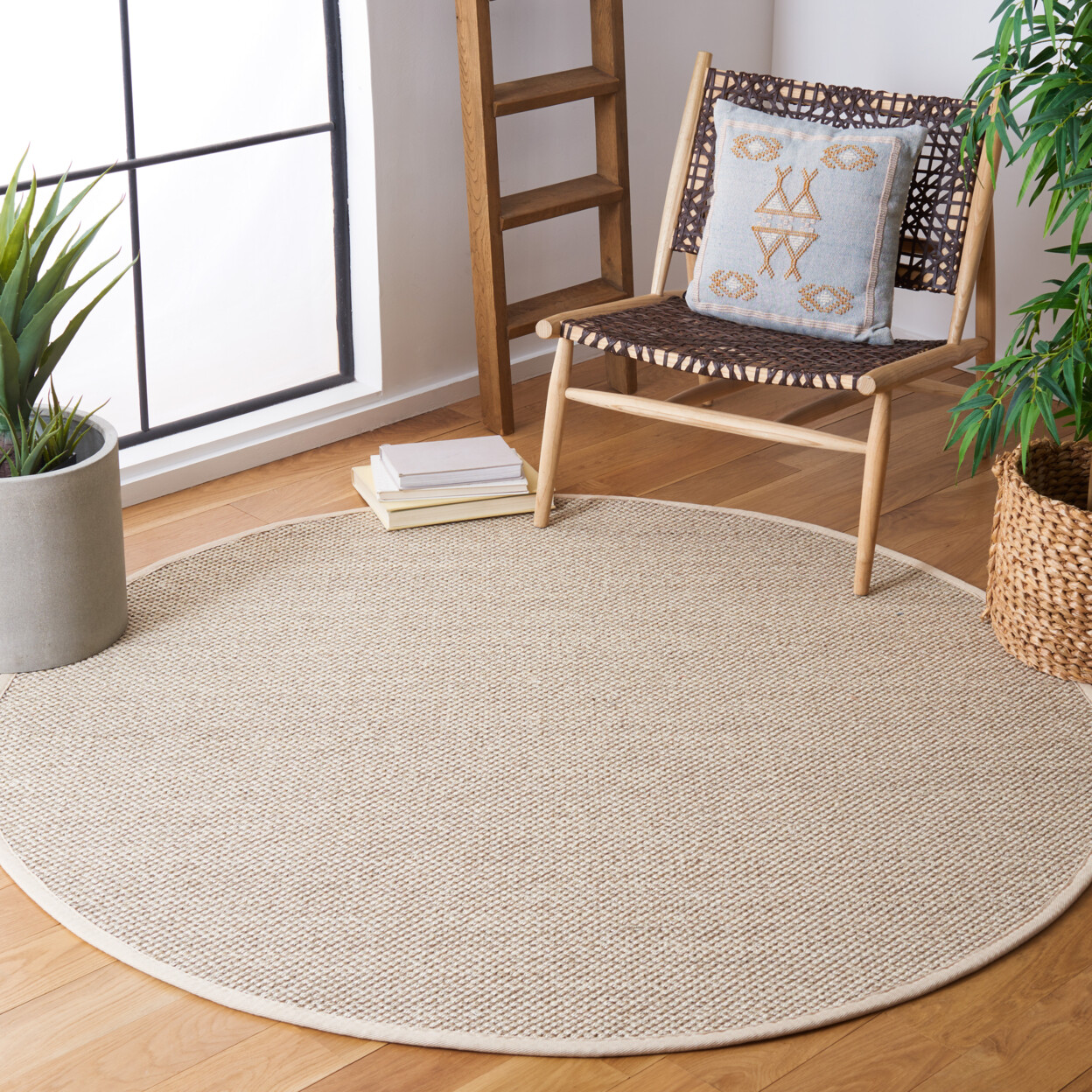 SAFAVIEH Natural Fiber NF143C Marble / Beige Rug