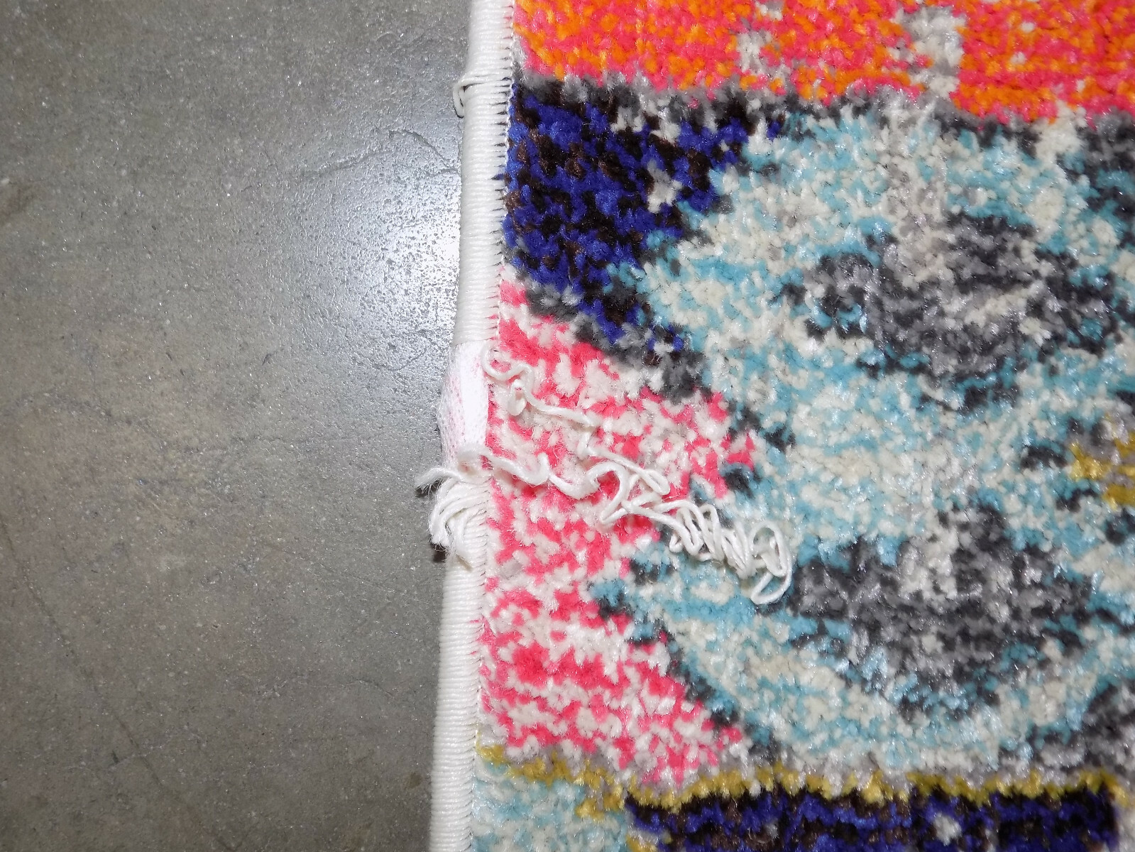 LIGHT GREY / MULTI 10′ X 14′ Damaged Rug Reduced Price 1172585783 MNC222G-10