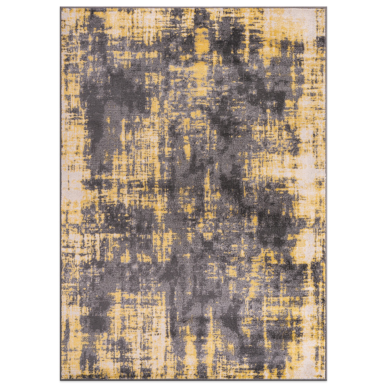 Rugshop Area Rug Contemporary Abstract Design Rugs for Dining Room Bedroom Rugs