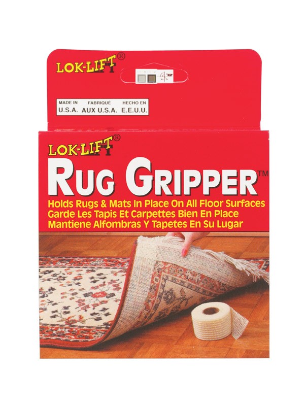 Lok-Lift 2.5″ x 25′ Reversible Scrim Indoor Rug Gripper