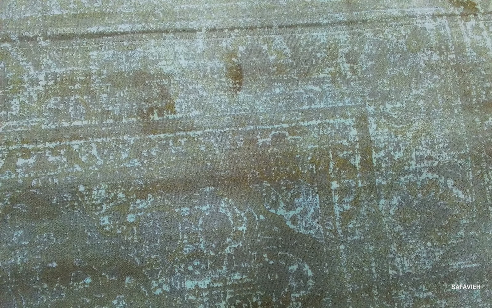 TAUPE 6′-7″ x 9′-2″ Damaged Rug, Reduced Price 1172799005 VTG112-660-6