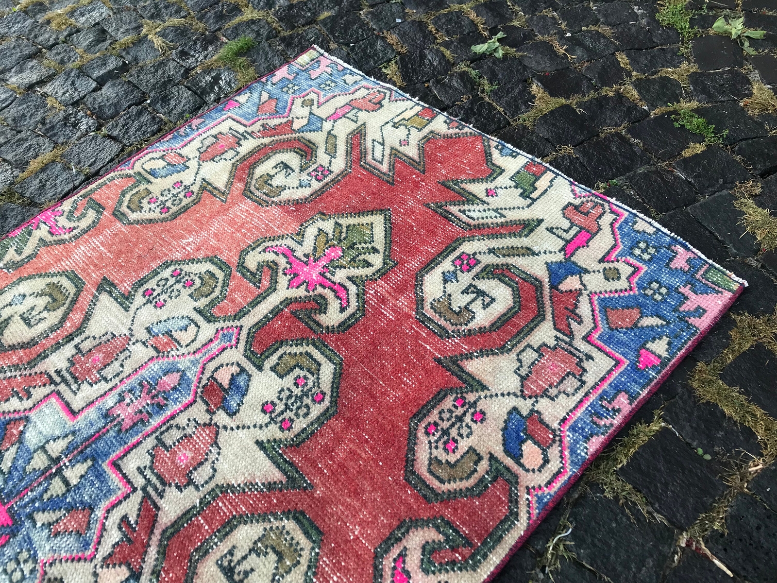 Handmade Rug Turkish Area Rug Vintage Rug Oushak Rug Antique Rug Bohemian Rug
