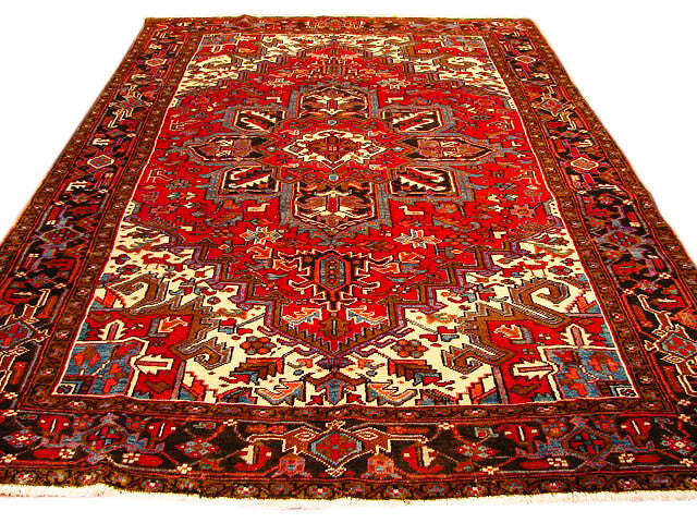 7×11 Authentic Handmade Semi Antique Rug PIX-5862