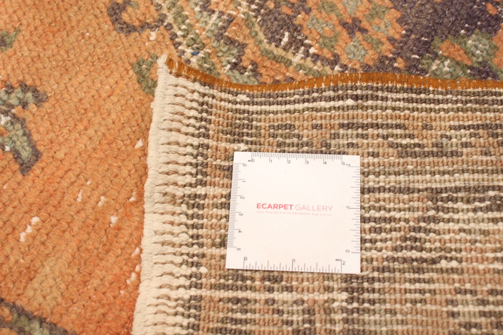 Vintage Hand-knotted Runner Rug 4’9″ x 11’6″ Traditional Oriental Wool Carpet