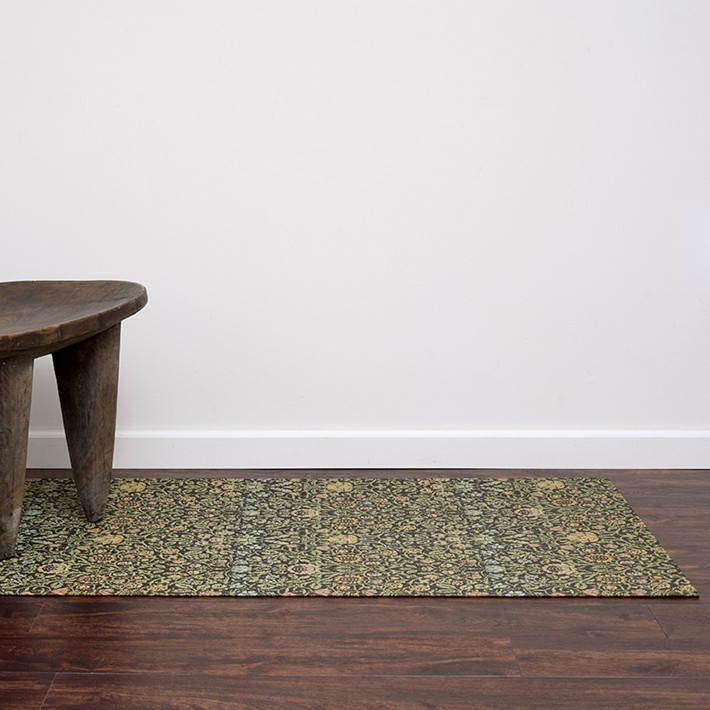 Chilewich x William Morris Woven Rug-Williams Sonoma|40939