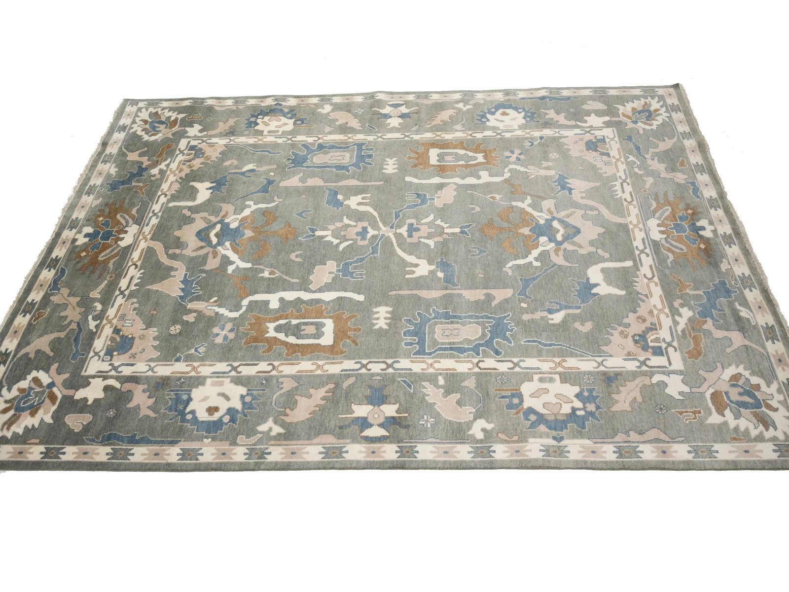 Extra Large Living Room Floral Osh Chobi Oriental Rug Colorfast Carpet 10X14 ft