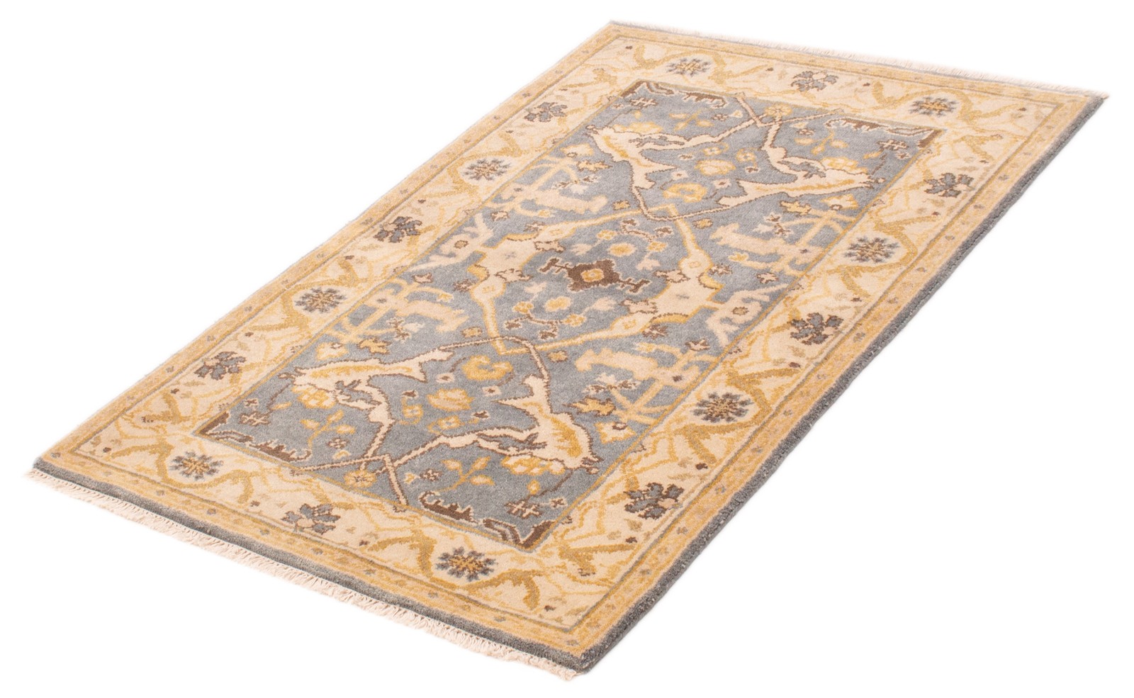 Traditional Hand-knotted Wool Oriental Carpet 4’0″ x 6’0″ Area Rug