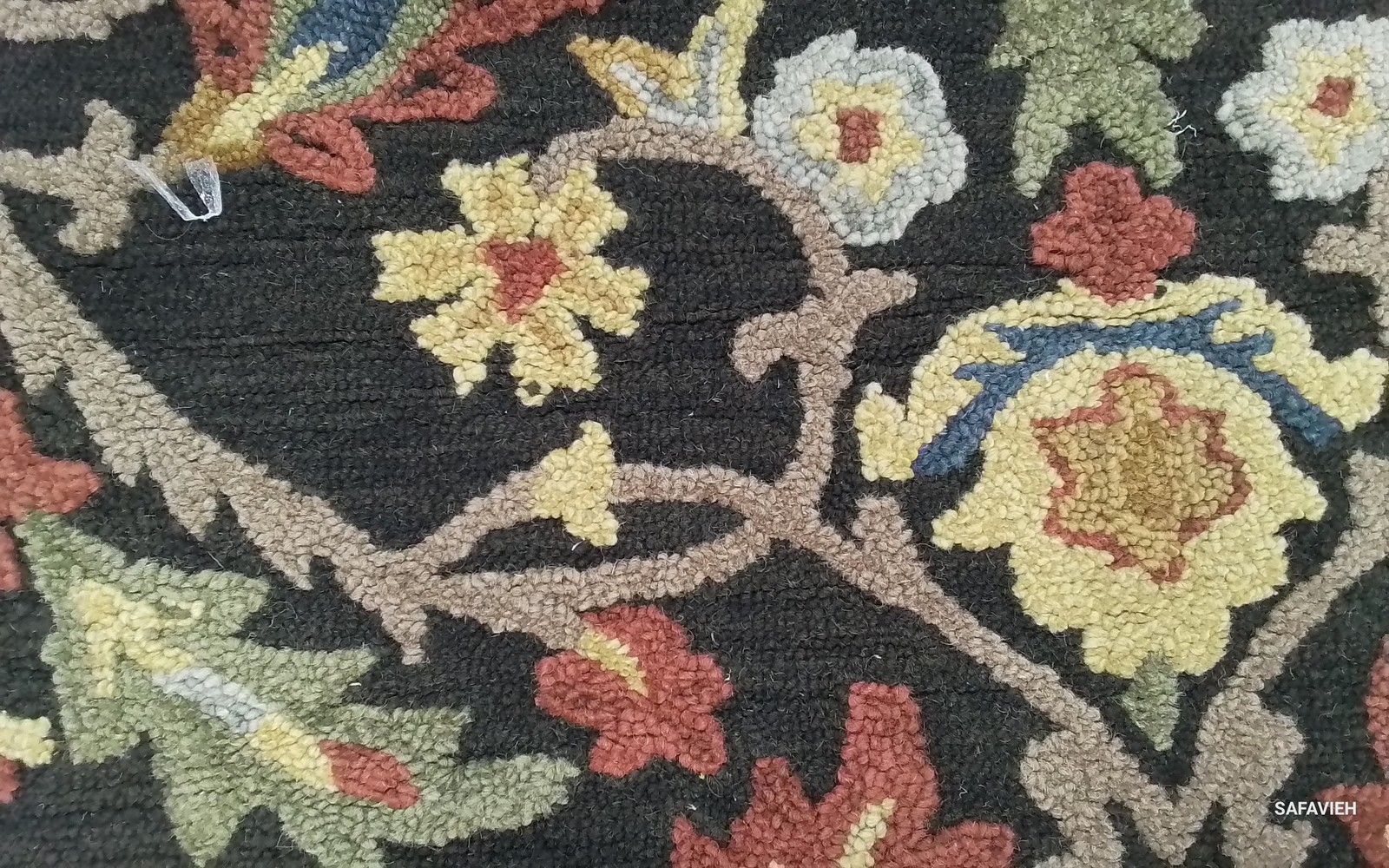 CHARCOAL MULTI 6′-0″ x 8′-0″ Back Stain Rug, Reduced Price 1172801197 BLM402H-68