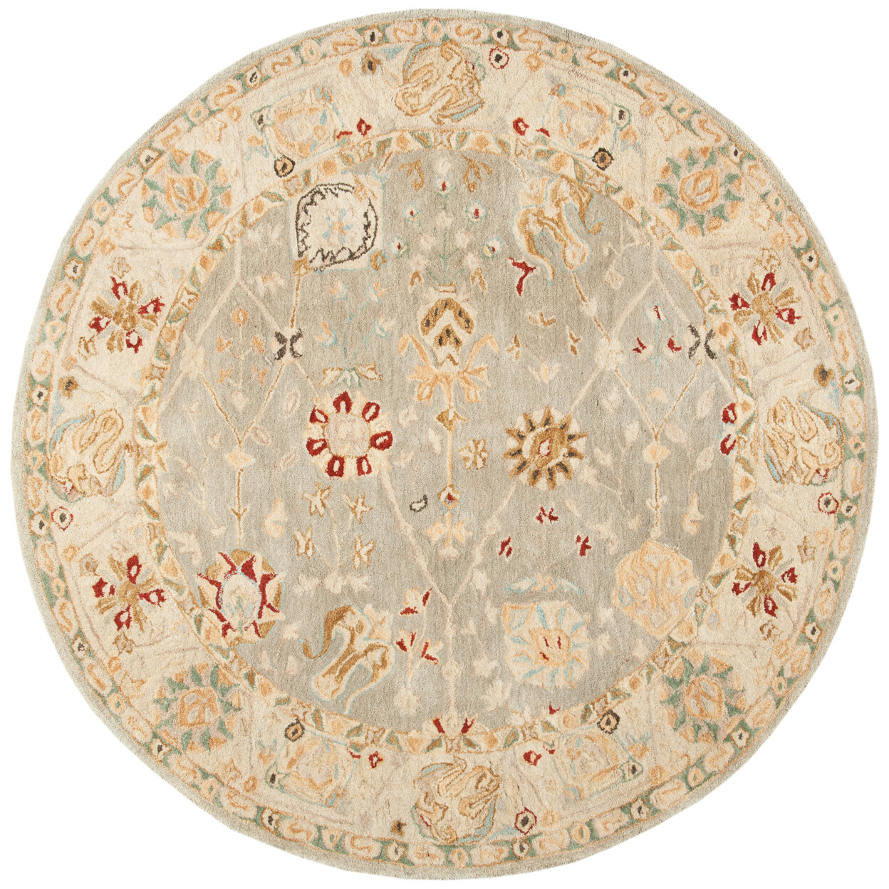 SAFAVIEH Anatolia AN559B Handmade Taupe / Beige Rug