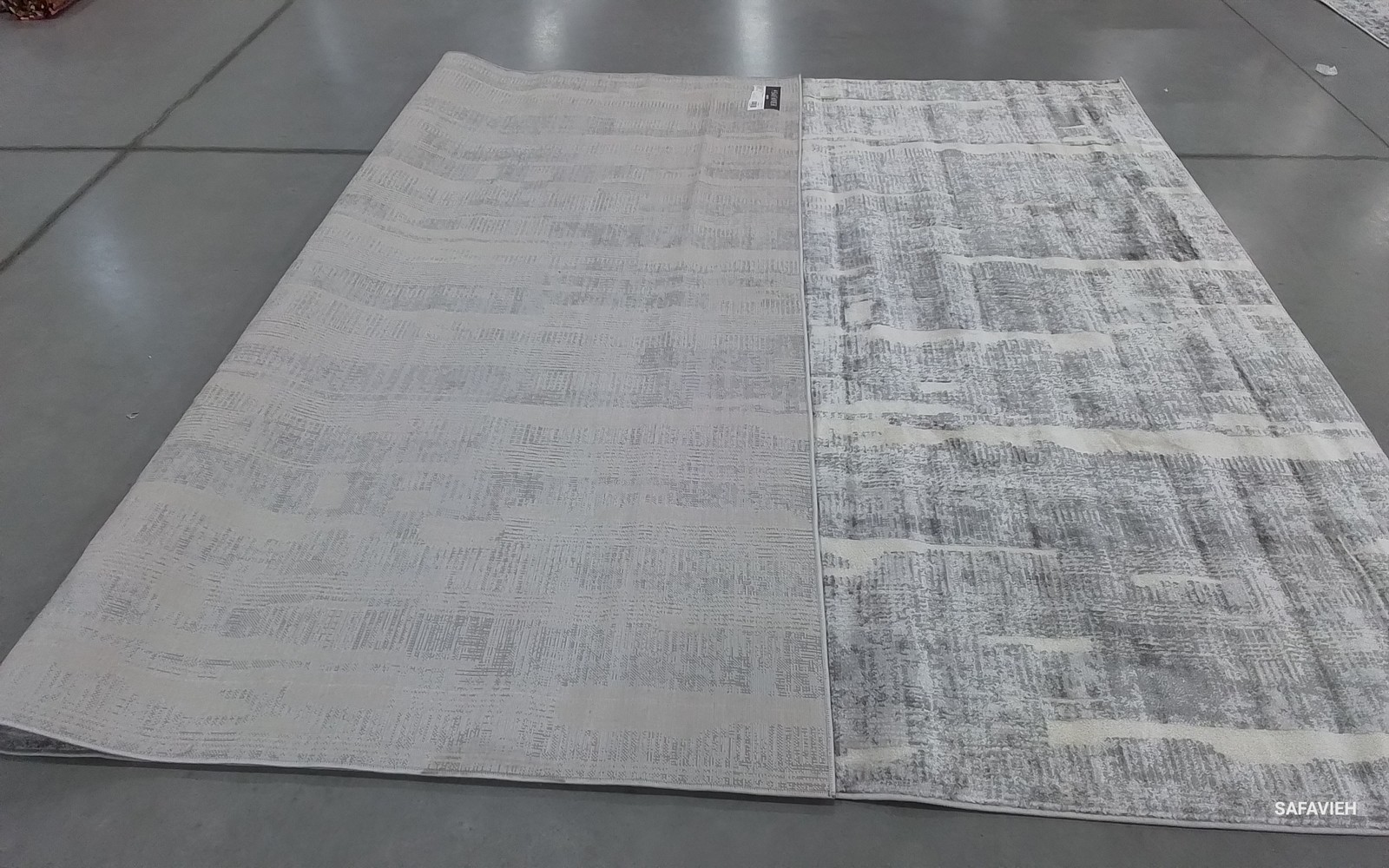 GREY / LT GREY 9′-0″ x 12′-0″ Back Stain Rug, Reduced Price 1172791205 WHS816F-9