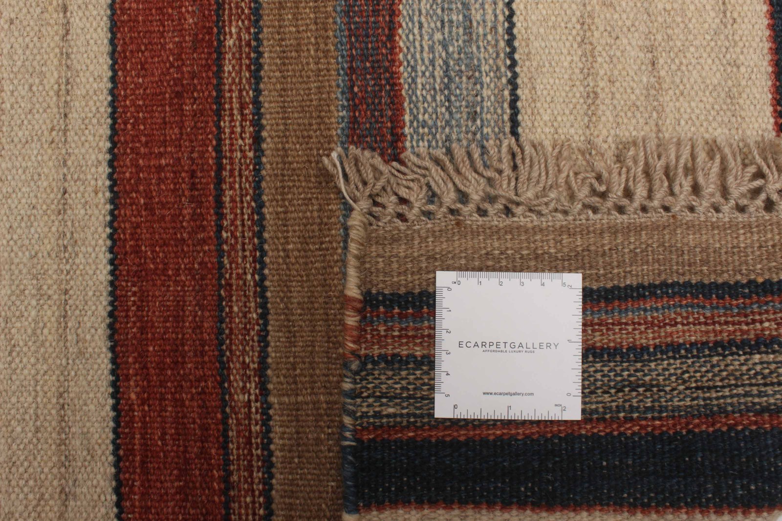 Vintage Hand Woven Turkish Carpet 1’10” x 6’7″ Traditional Wool Kilim Rug
