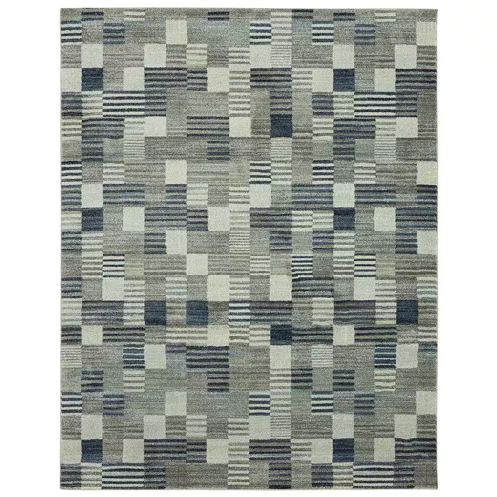 Pernette Blue 7 Ft. 10 In. X 10 Ft. Rectangular Area Rug