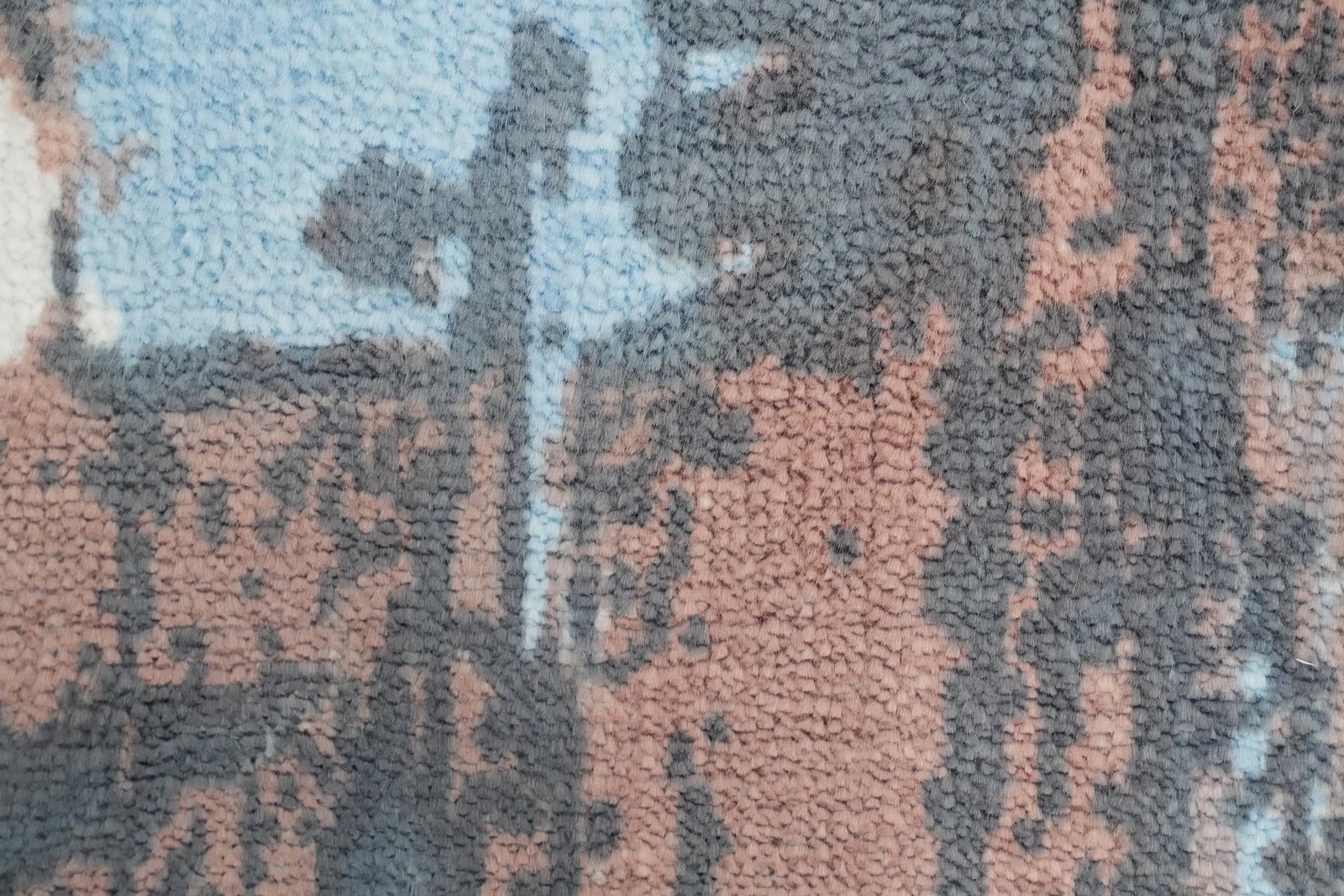 Animals Design Distressed Look Handmade Abstract Rug 2×4 for Cozy Interiors