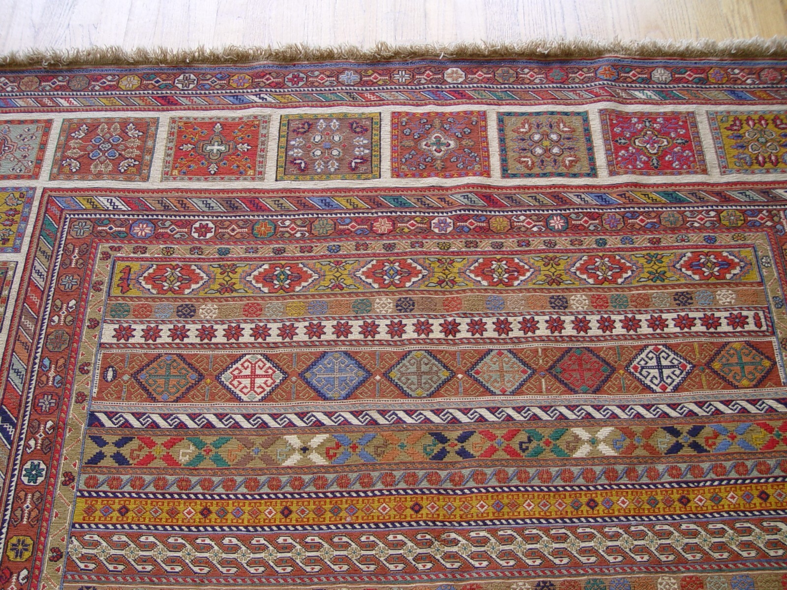 Fine New Sumac 6’7″ x 9’8″ Handmade 100% Wool VEG. Dyes Premium Quality Rug