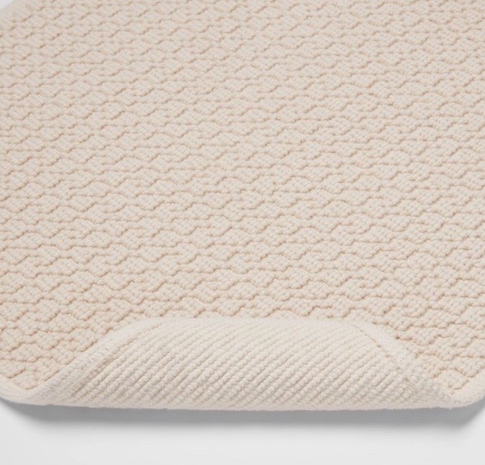 Threshold 20×34 Antimicrobial Bath Rug Tan – New Without Tags