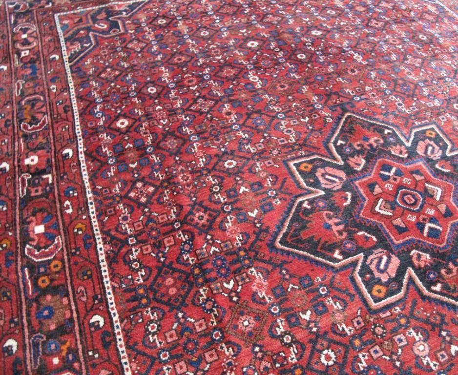 7.3 x 10.4 Red Perrsian Heriiz Bijaar Rug 81833