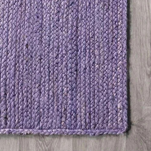 Area Rugs 100% jute braided handmade rug carpet Rustic Look Modern Floor Mat 6×9