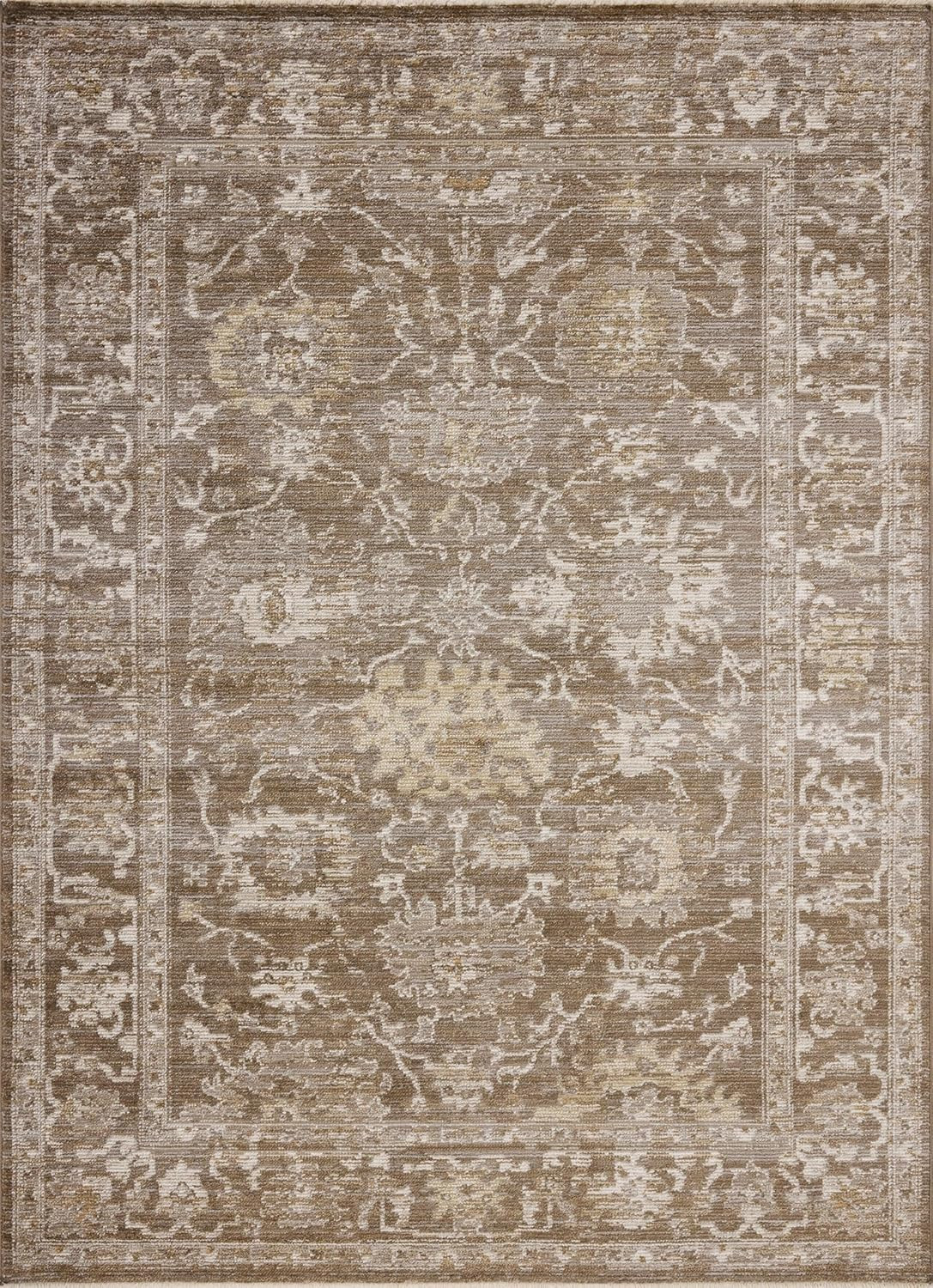 Joanna Gaines Magnolia Home Pace Collection Accent Rug 2’3″ x 3’10” Bark/Natural