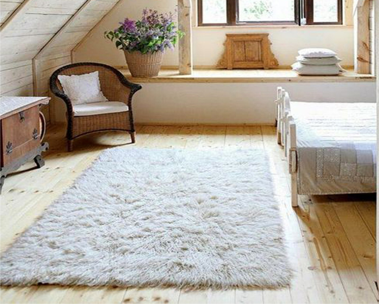 CLASSIC FLOKATI SHAG RUGS | LONG 3″ PILE | GREAT QUALITY | WOOL AREA RUGS