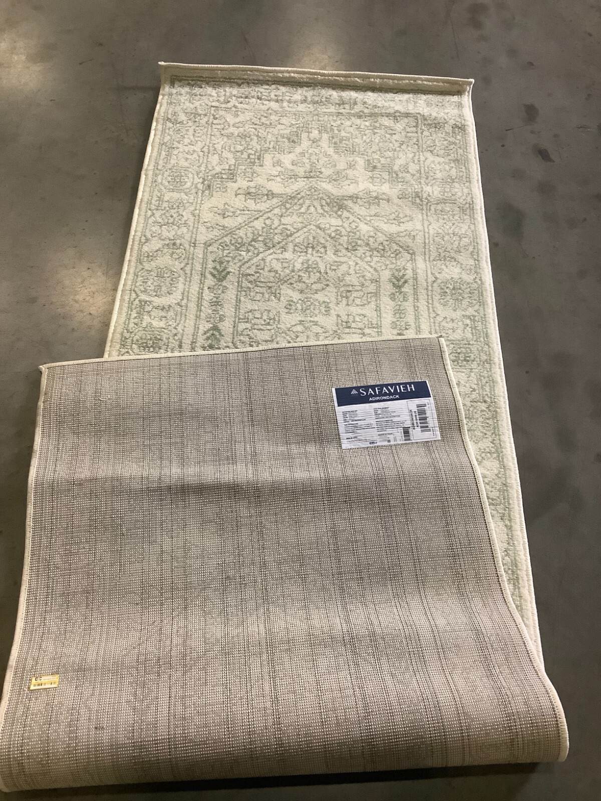 SAGE / IVORY 2′-6″ x 8′-0″ Flaw in Rug, Reduced Price 1172675910 ADR108W-28