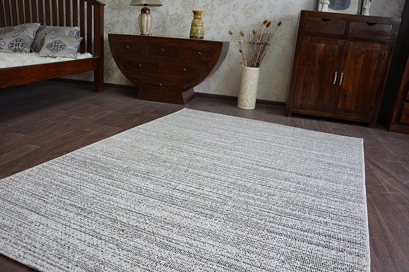 Modern Natural Sisal Carpet ” Floorlux ” Silver Practical Wipe Clean Messy