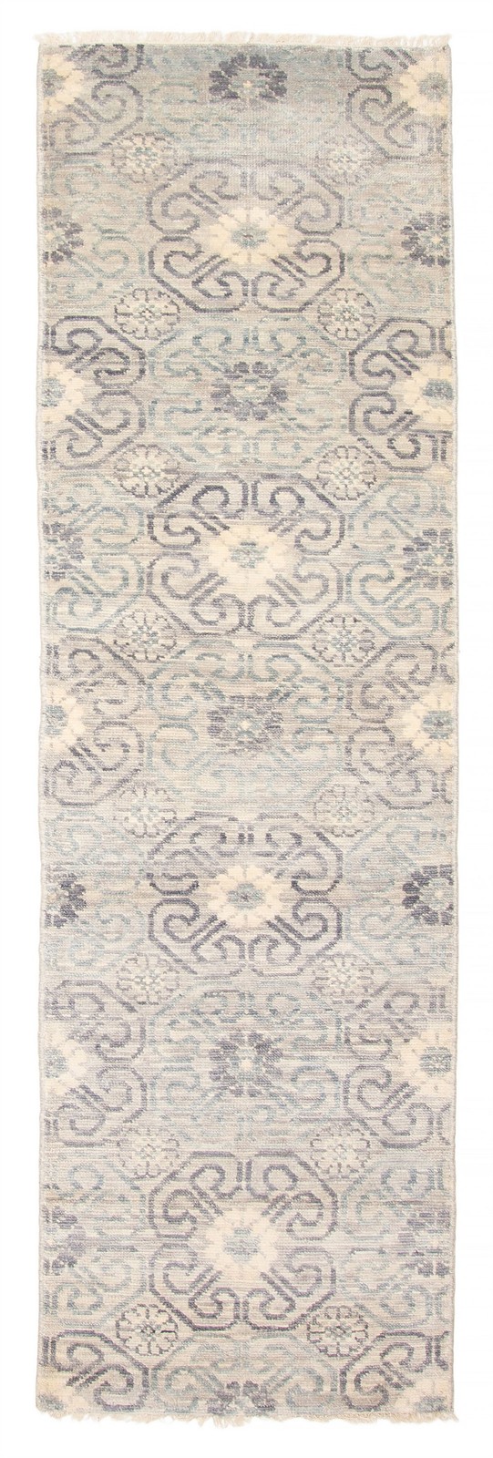2’9″ x 9’8″ Vintage Hand-knotted Runner Rug Traditional Oriental Wool Carpet