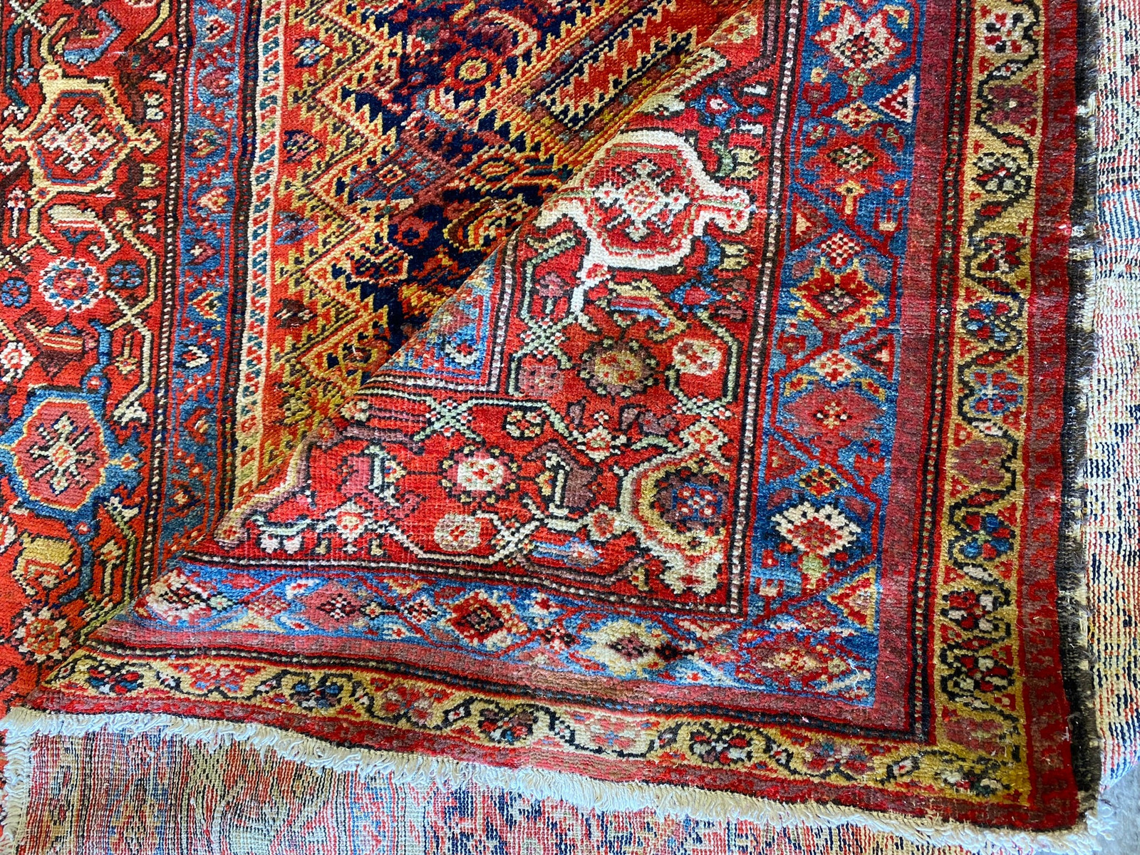 6.4 x 17.2 Antique Perrsian Tribbal Rug Gallery Size #PIX-2348