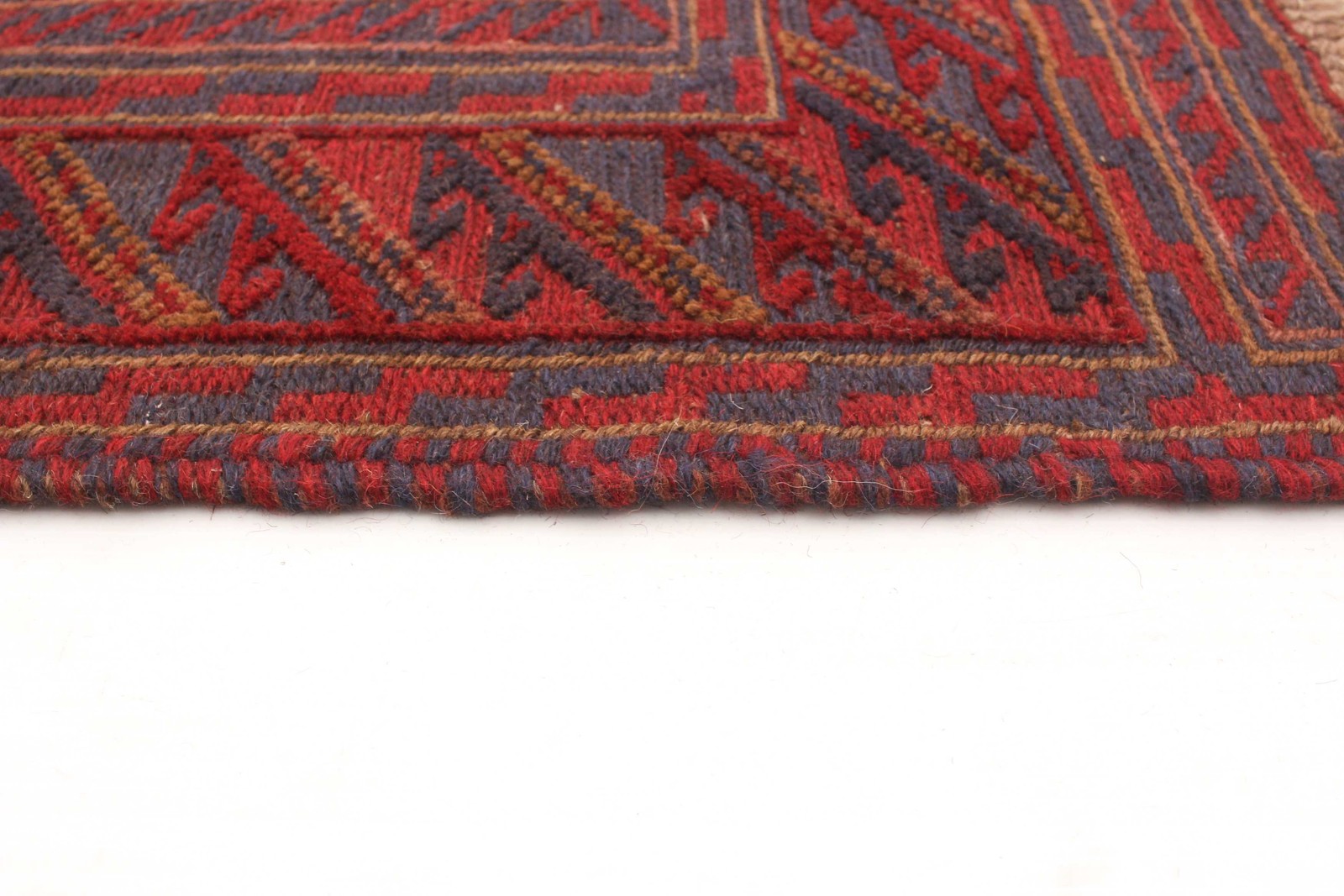 Vintage Traditional Hand-Knotted Area Rug 4’11” x 6’1″ Oriental Wool Carpet