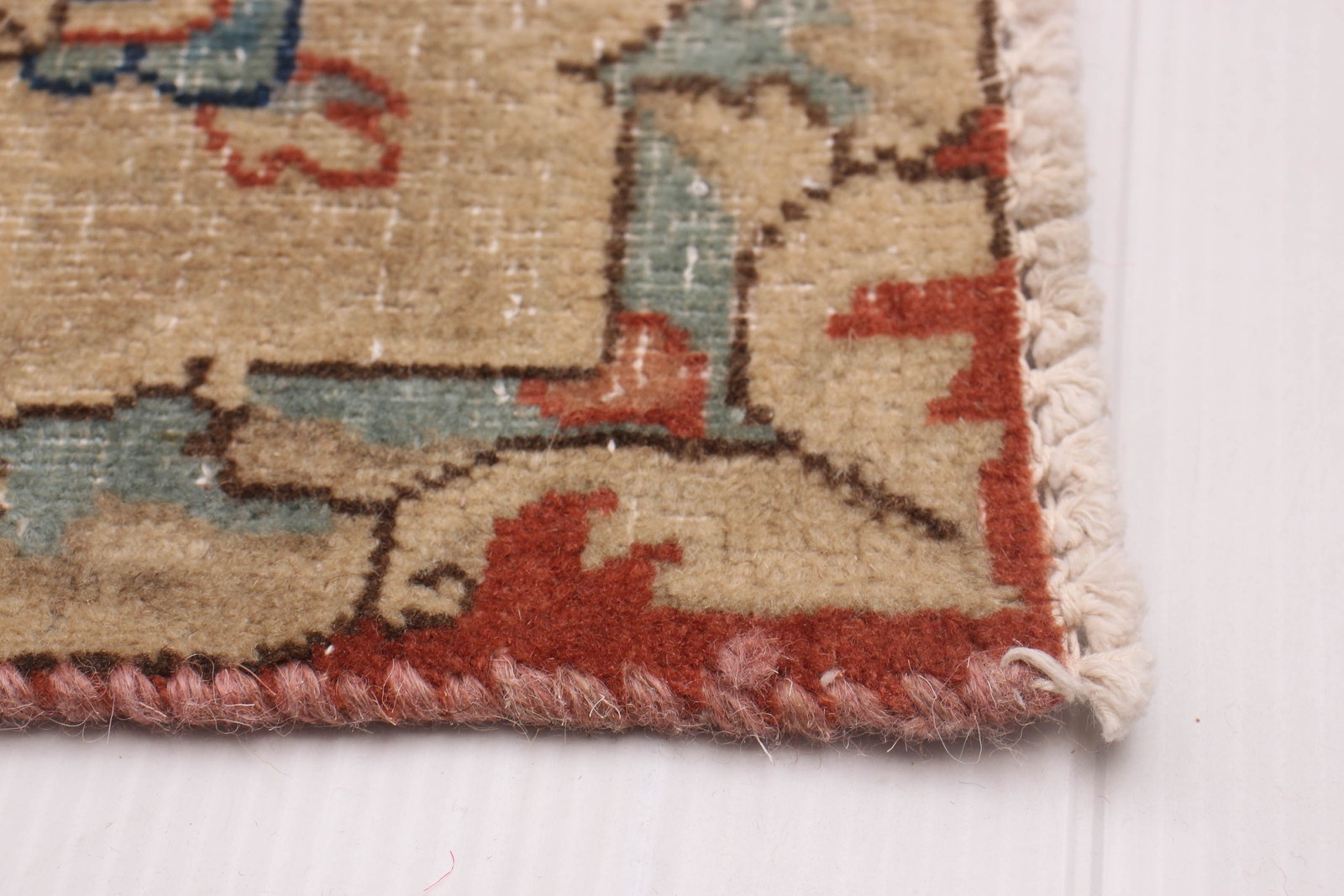 Traditional Vintage Hand-Knotted Area Rug 9’10” x 13’4″ Oriental Wool Carpet