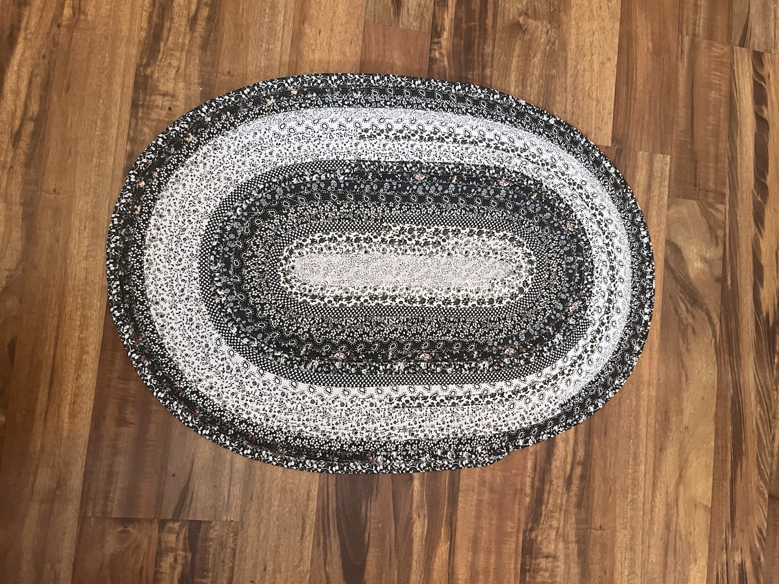 Hand Sewn Jelly Roll Rug