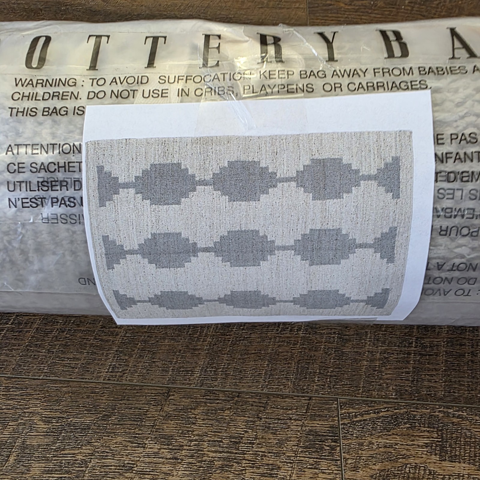 NEW Pottery Barn Cledwyn Flatweave Handwoven Jute Rug 5×8 Natural Boho