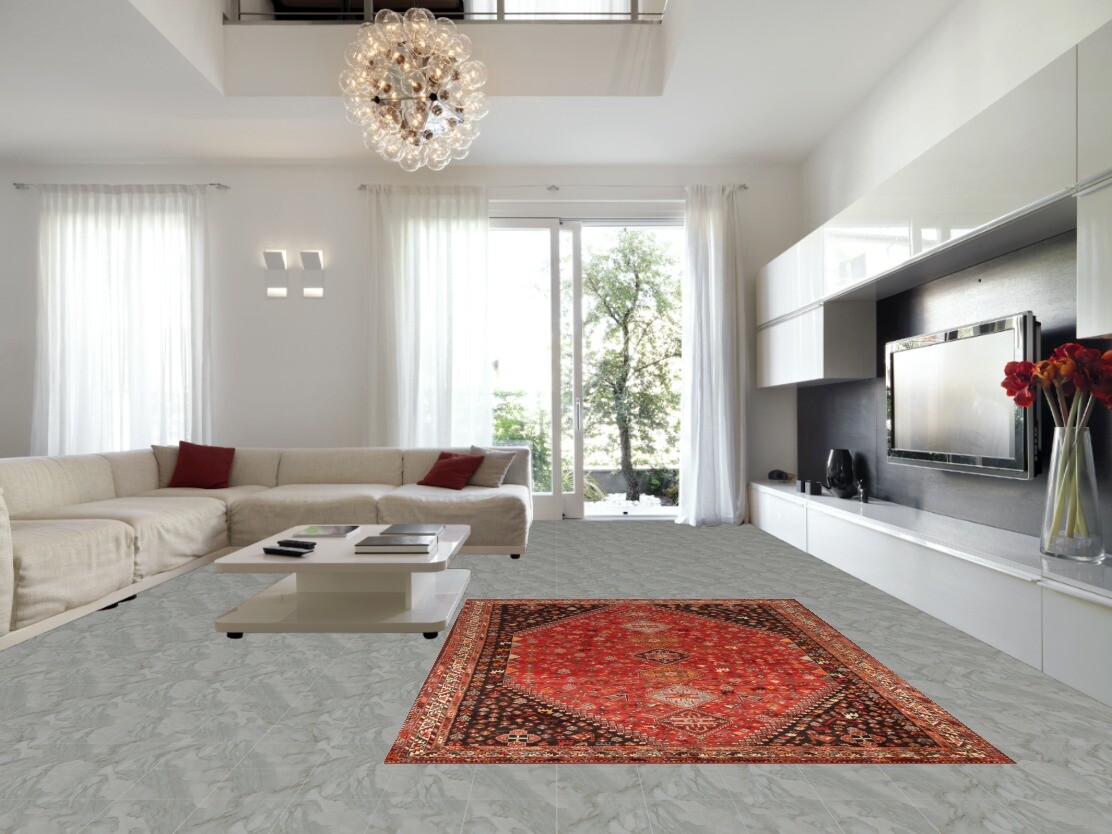 Vegetable Dye Traditional Vintage Area Rug 7×11 ft Hand-knotted Wool Carpet