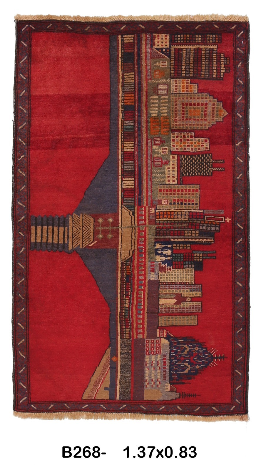 4’6″ x 2’9″ ft Wool Rug Vintage – Traditional Hand Knotted Area Rug