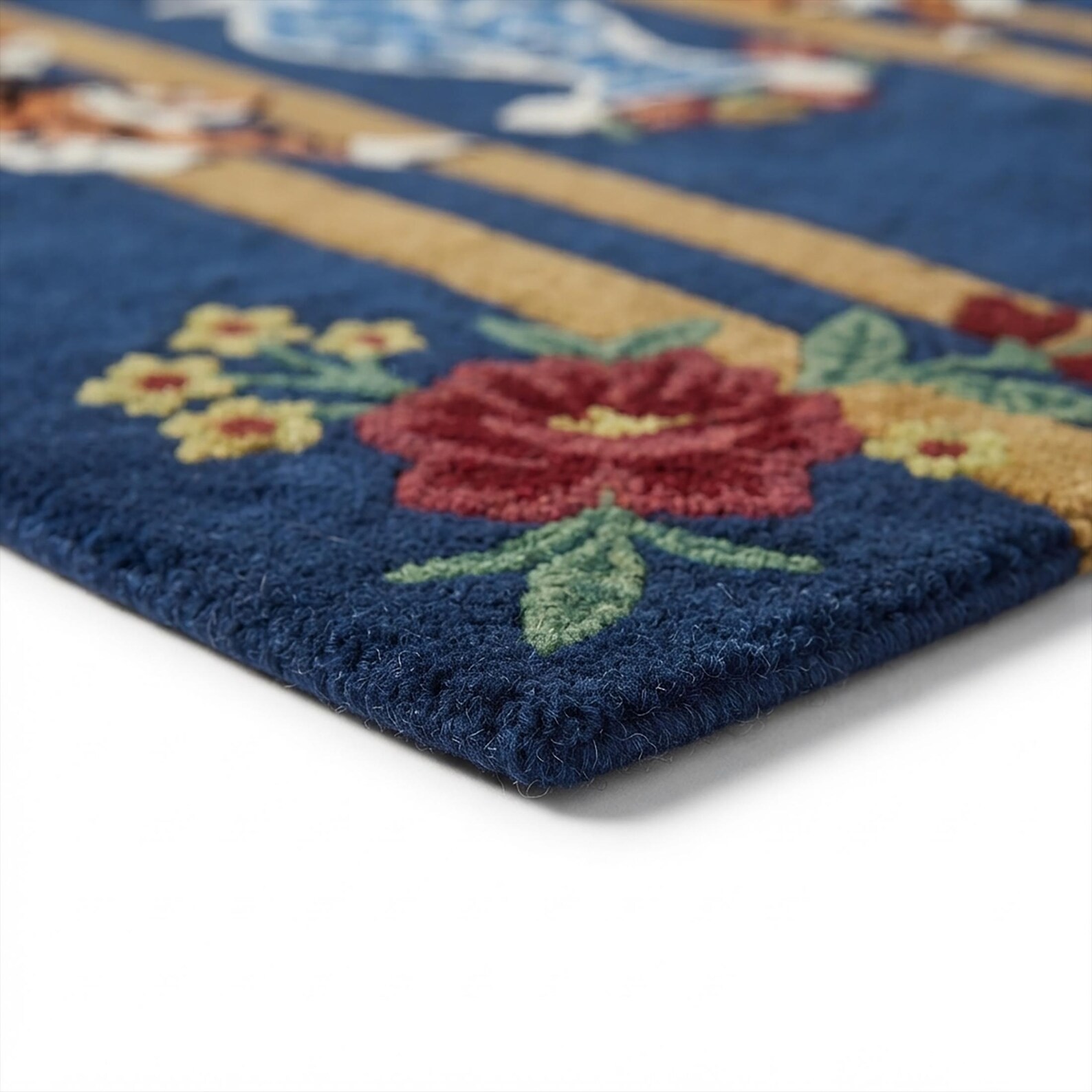 Hand Tufted Tiger wool area rug for home decor handmade 6×9|8×10